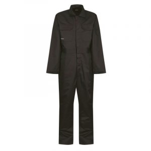 REGATTA TRJ512L Pro Stud Coverall - Black