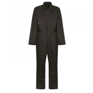 REGATTA TRJ513R Pro Zip Coverall - Black