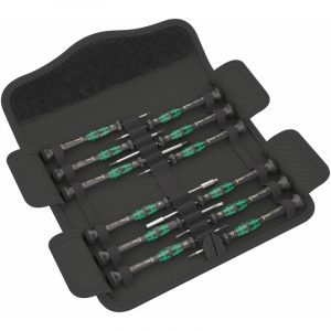 WERA Kraftform 12pc Micro Electronics Screwdriver Set