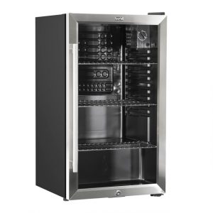 Baridi Under Counter Wine/Drink/Beverage Cooler/Fridge, Built-In Thermostat, Energy Class E, 85L