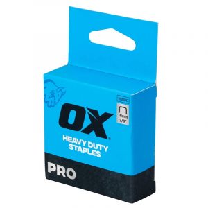 OX TOOLS OX-P316410 Pro Heavy Duty Staples 10mm