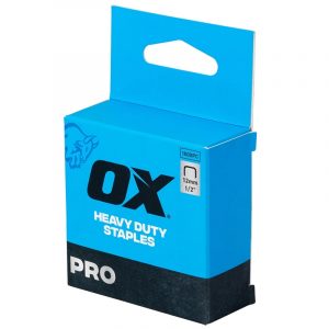 OX TOOLS OX-P316412 Pro Heavy Duty Staples 12mm