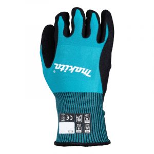 MAKITA Cut 1 Nitrile Coat Dip Gloves