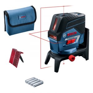 BOSCH GCL2-50C 50m Cross Line Laser with RM2 Mount and 4xAA Batteries