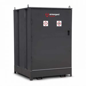 ARMORGARD DB4S 4 Drum Enclosed DrumBank with Shelf